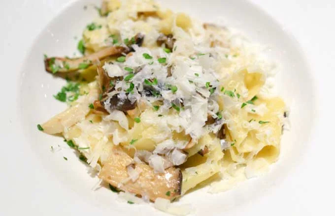 Pappardelle ai Funghi 1 Pappardelle ai Funghi e Salvia