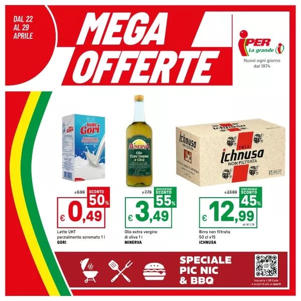 Olio a 3,49 euro al litro. Cosa c'è dietro le mega offerte. 1 Volantino Iper 22 29 04 2025