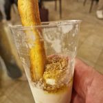 bicchiere gelato olio
