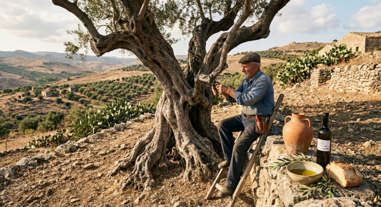 L'olivo nella letteratura. Sciascia: "Gli zii di Sicilia" 3 zii di sicilia