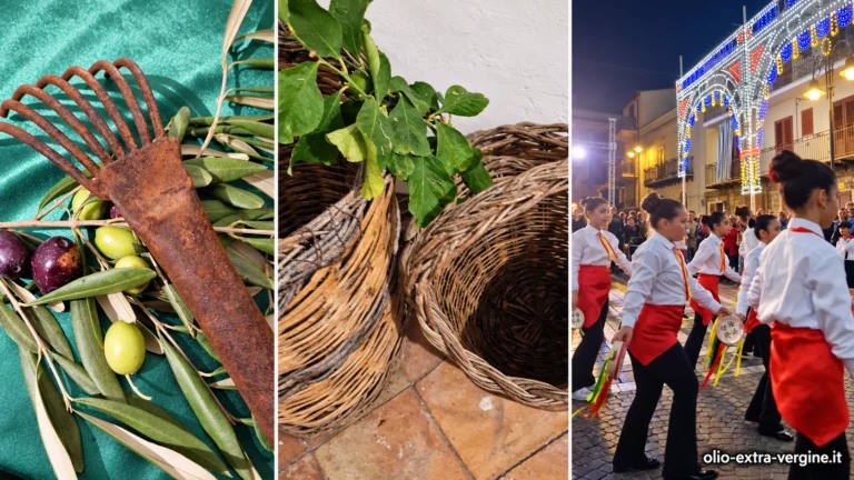 Lucca Sicula celebra l’olio extravergine: tre giorni di degustazioni, cultura e spettacoli 1 pettine, cesti, gruppo folkloristico