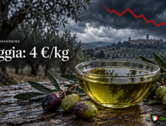 Olio extravergine prezzi in calo